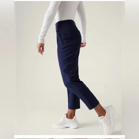 Athleta Deep Blue Ankle Pants - Picture 2 of 7